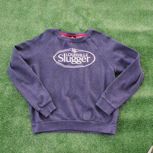 ⚾🧢Louisville Slugger Navy Blue crewneck sweatshirt Colosseum size small